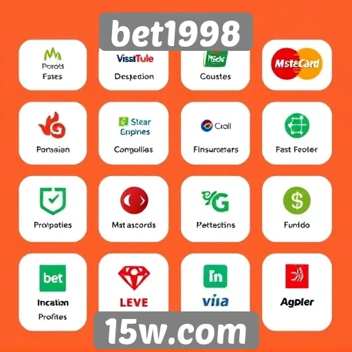 Métodos de pagamento disponíveis na bet1998